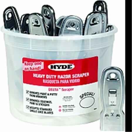 Hyde Industrial Blade Solutions 49501 Bucket Of Glass Scrapers Bucket, 50PK 161216